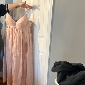 Zimmermann Strapless Blush Dress